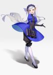  10s 1girl blonde_hair blush book buming dress elbow_gloves gloves grimoire hair_ornament hairband happy highres lavenza long_hair looking_at_viewer open_mouth persona persona_5 shoes smile spoilers tongue yellow_eyes 