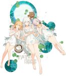  3girls :q artemis_(fate/grand_order) bare_legs barefoot blue_eyes breast_hold breasts character_doll cleavage closed_mouth command_spell eating fate/grand_order fate_(series) food fujimaru_ritsuka_(female) full_body hair_between_eyes hair_over_one_eye large_breasts long_hair mochi multiple_girls naked_towel object_hug one_side_up orange_eyes orange_hair orion_(fate/grand_order) purple_hair shielder_(fate/grand_order) short_hair small_breasts smile starshadowmagician tongue tongue_out towel very_long_hair violet_eyes wagashi white_hair 