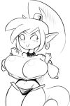  1girl breasts dark_skin large_breasts shantae_(character) shantae_(series) solo 