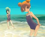  ball beach kawashima_ami one-piece one-piece_swimsuit swimsuit toradora! 