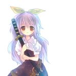  purple_hair sheath sheathed sword torii_sumi touhou watatsuki_no_yorihime weapon 