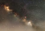  absurdres galaxy highres lilithbloody milky_way no_humans scenery sky space star_(sky) starry_sky 
