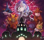  castle looking_at_viewer mewtwo pokemoa pokemon pokemon_(creature) pokemon_(game) pokemon_bw pokemon_dppt pokemon_sm pokemon_ultra_sm pokemon_xy smile 