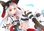  erebus_(azur_lane) long_hair red_eyes shy white_hair 