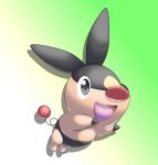  artist_request green_background no_humans open_mouth pixiv pokemon pokemon_(creature) pokemon_(game) smile tepig 