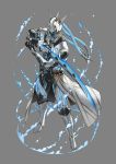  1boy armor black_skin dark_skin katana kozaki_yuusuke male_focus official_art solo sword weapon xenoblade xenoblade_2 