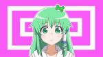  animated blush green_eyes green_hair hair_tube kochiya_sanae mikakunin_de_shinkoukei parody snake touhou 