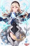  1girl absurdres armor artist_name black_hairband closed_mouth corrin_(fire_emblem) corrin_(fire_emblem)_(female) dragon_girl elf female_my_unit_(fire_emblem_if) fire_emblem fire_emblem_fates fire_emblem_if hairband highres huge_filesize intelligent_systems kamui_(fire_emblem) long_hair manakete my_unit_(fire_emblem_if) nintendo parted_lips pointy_ears red_eyes sarukaiwolf simple_background smile solo water_drop water_droplets white_background white_hair 