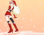  christmas panties santa_costume santa_hat snow underwear 