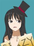  1girl akiyama_mio don&#039;t_say_&quot;lazy&quot; don&#039;t_say_lazy hat k-on! kagome_(traumatize) mini_top_hat solo top_hat 