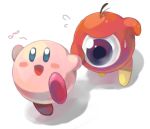  kirby_(series) lowres musical_note musical_notes smile waddle_doo 