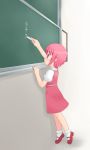  chalk chalkboard mary_janes shoes tiptoes to_aru_majutsu_no_index translated tsukuyomi_komoe yumeutarium 