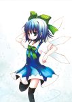  catbell cirno tagme thighhighs touhou 