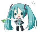  chibi hatsune_miku long_hair lowres spring_onion super_deformed tears thighhighs twintails vocaloid 