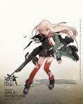  artist_request bangs black_dress black_footwear black_nails boots box_magazine bruise bullet character_name clenched_teeth copyright_name dress english fingernails fire full_body girls_frontline green_jacket gun hair_ornament hairclip heavy_machine_gun highres holding holding_gun holding_weapon injury jacket light_brown_hair long_hair long_sleeves looking_to_the_side machine_gun nail_polish object_namesake official_art open_clothes open_jacket parted_lips red_eyes red_legwear short_dress sidelocks teeth thigh-highs torn_boots torn_clothes torn_dress torn_jacket torn_thighhighs type_80 type_80_(girls_frontline) very_long_hair watermark weapon web_address 