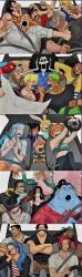  boa_hancock brook_(one_piece) buggy_the_clown car carrot_(one_piece) crocodile_(one_piece) curly_dadan donquixote_doflamingo dracule_mihawk driving franky_(one_piece) gol_d._roger jimbei marshall_d._teach monkey_d._garp monkey_d._luffy monkey_d_luffy multiple_boys multiple_girls nami_(one_piece) nefertari_vivi one_piece portgas_d._ace portgas_d_ace roronoa_zoro sabo_(one_piece) sakazuki_(akainu) sanji sanji_(one_piece) seatbelt shanks_(one_piece) tony_tony_chopper usopp vehicle_interior 