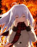  fire irony isla_(plastic_memories) plastic_memories sad smile 