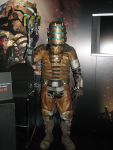  armor cosplay dead_space face gun isaac_clarke male photo power_suit 