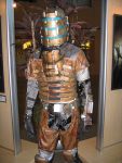  armor cosplay dead_space gun isaac_clarke male photo power_suit scifi 