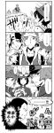  ... 4koma 6+boys backpack backwards_hat bag baseball_cap bucket_hat calme_(pokemon) cliff comic commentary_request gold_(pokemon) greyscale hat holding holding_poke_ball jacket kouhei_(pokemon) kouki_(pokemon) male_focus monochrome multiple_boys pointing poke_ball pokemon pokemon_(game) pokemon_bw pokemon_bw2 pokemon_dppt pokemon_frlg pokemon_hgss pokemon_rse pokemon_ultra_sm pokemon_xy red_(pokemon) red_(pokemon)_(remake) sakaki_(pokemon) shorts spoken_ellipsis sweatdrop tank_top touya_(pokemon) translation_request visor_cap you_(pokemon_ultra_sm) yuuki_(pokemon) 