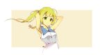  armpits blonde_hair green_eyes haapi_jang_p highres lillie_(pokemon) pokemon pokemon_(game) pokemon_sm 
