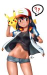  1girl ?? genderswap genderswap_(mtf) highres jazzjack pikachu pokemon pokemon:_minna_no_monogatari pokemon_(anime) pokemon_(creature) satoshi_(pokemon)
satoshi_(pokemon:_minna_no_monogatari) 