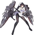  1girl aiguillette azur_lane bangs black_footwear black_hair black_legwear bow breasts buttons closed_mouth covered_navel eyebrows_visible_through_hair frown full_body gloves hair_bow high_ponytail katana kishiyo large_breasts legs_apart loafers long_hair long_sleeves machinery military military_uniform miniskirt official_art orange_eyes panties panties_under_pantyhose pantyhose pantyshot pantyshot_(standing) pleated_skirt sheath sheathed shoes simple_background skirt skirt_lift solo standing sword takao_(azur_lane) taut_clothes thighband_pantyhose transparent_background turret turtleneck underwear uniform very_long_hair weapon white_bow white_gloves white_panties white_skirt 