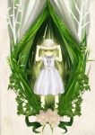  child flower green_eyes hat original skirt yuu_linfa 