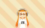  3d_rod! animated animated_gif english fangs heart heart_hands inkling looking_at_viewer pink_hair pointy_ears short_hair smile splatoon tank_top tentacle_hair wristband 