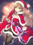  brown_hair christmas gloves hair_over_one_eye pantyhose tales_of_(series) tales_of_the_abyss tear_grants 
