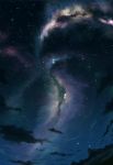  absurdres aki_(aki_k6) dutch_angle galaxy highres nebula night night_sky no_humans original outdoors scenery sky star_(sky) starry_sky 