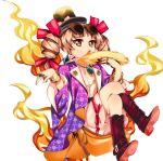  1girl antinomy_of_common_flowers harukawa_moe lowres official_art solo touhou transparent_background yorigami_jo&#039;on 