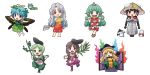  6+girls :d ajirogasa antennae bamboo bamboo_shoot bangs bare_arms bare_shoulders black_footwear black_hair black_hat black_legwear blonde_hair blue_fire blue_footwear blue_hair blush boots bow braid breasts brown_eyes brown_hair butterfly_wings buttons capelet caterpillar chair chibi clothes_writing collared_shirt constellation constellation_print curly_hair detached_sleeves diamond_(shape) door dot_nose dress dual_persona eating elbow_rest eternity_larva eyebrows eyebrows_visible_through_hair fairy fire flying frilled_capelet frilled_dress frilled_hat frills full_body green_dress green_eyes green_fire green_footwear green_hair grey_dress grey_hair hair_between_eyes hair_ornament hands_together hat hatchet head_tilt hidden_star_in_four_seasons holding holding_weapon horn itatatata kariyushi_shirt komano_aun leaf leaf_hair_ornament leg_up legs_apart long_hair long_sleeves looking_at_viewer mary_janes matara_okina medium_breasts multicolored multicolored_clothes multicolored_dress multiple_girls myouga_(plant) nishida_satono nose_hatchet open_mouth orange_dress oriental_hatchet outstretched_arms parted_bangs paw_pose pink_fire purple_bow purple_dress purple_footwear purple_ribbon red_bow red_dress red_eyes red_fire red_shirt ribbon sakata_nemuno shirt shoes short_hair short_sleeves shorts sidelocks simple_background single_strap sitting smile snow snowman standing standing_on_one_leg tabard tareme tate_eboshi taut_clothes taut_dress teireida_mai thigh-highs tongue touhou twin_braids v-shaped_eyebrows violet_eyes weapon white_background white_capelet wide_sleeves wings yatadera_narumi yellow_bow yellow_dress yellow_eyes yellow_ribbon younger zettai_ryouiki 