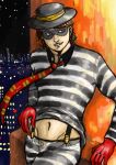  alex_(clockwork_orange) city clockwork_orange hamburglar male mask mcdonalds midriff necktie parody 