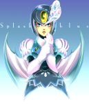  blue_eyes capcom helmet mermaid mochinu monster_girl rockman rockman_(classic) rockman_9 scales splash_woman 