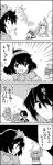  /\/\/\ 4koma bow bucket carrying_overhead cirno comic commentary_request emphasis_lines frog_hair_ornament frozen greyscale hair_bobbles hair_bow hair_ornament hair_tubes highres ice ice_wings kettle kisume kochiya_sanae long_hair monochrome nontraditional_miko smile snake_hair_ornament sparkle tani_takeshi touhou translation_request twintails wide_sleeves wings yasaka_kanako yukkuri_shiteitte_ne 