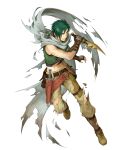  1boy fire_emblem fire_emblem:_akatsuki_no_megami fire_emblem_heroes full_body green_hair highres male_focus official_art solo sothe transparent_background 