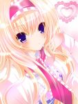  alice_margatroid alternate_hairstyle blonde_hair blue_eyes hairband heart lace long_hair nanase_nao touhou 