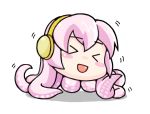  akari_seisuke headphones megurine_luka no_humans pink_hair poppippoo_(vocaloid) takoluka tentacles umigame vocaloid 