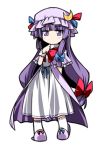  1girl gensou_ningyou_enbu hemogurobin_a1c patchouli_knowledge solo touhou 