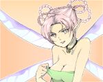  1girl breasts character_request cleavage commentary_request fairy kyuuri_(89314) romancing_saga_3 saga short_hair solo 