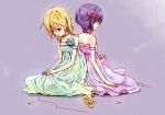  bad_id bad_pixiv_id blonde_hair blue_eyes breasts dress kingdom_hearts kingdom_hearts_ii long_hair m3_(mmm003) multiple_girls namine short_hair xion_(kingdom_hearts) 