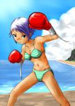  bikini boxing boxing_gloves swimsuit tagme 