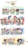  animal_ears asaki asphyxiation bat_wings black_hair blonde_hair blue_hair brown_hair bunny_ears cat_ears cat_tail chen child choke choking cirno explosion flandre_scarlet hat hat_removed headwear_removed highres inaba_tewi kindergarten o_o petting punching rabbit_ears red_eyes remilia_scarlet school_uniform short_hair surprised tail touhou wings young 