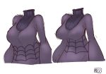  1girl breasts chichibu_(chichichibu) dress hex_maniac_(pokemon) highres large_breasts npc_trainer pokemon pokemon_(game) pokemon_xy signature turtleneck 