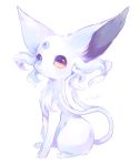  artist_name blue_eyes espeon from_side full_body heterochromia hideko_(l33l3b) looking_at_viewer looking_to_the_side no_humans pokemon pokemon_(creature) signature simple_background sitting solo white_background yellow_eyes 