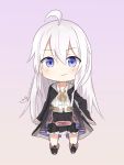  chibi elaina_(majo_no_tabitabi) highres long_hair mahdi majo_no_tabitabi silver_hair witch 