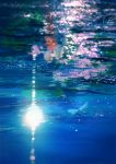  firefly flower loika nature no_humans original petals reflecting_pool reflection water watermark 
