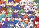  alfonse_(fire_emblem) alm_(fire_emblem) anklet anna_(fire_emblem) aqua_(fire_emblem_if) aqua_hair armor bird blonde_hair blue_eyes blue_hair blue_scarf blush cape celica_(fire_emblem) celice_(fire_emblem) dress eirika elbow_gloves elincia_ridell_crimea eliwood_(fire_emblem) ephraim faithoala feh_(fire_emblem_heroes) female_my_unit_(fire_emblem:_kakusei) female_my_unit_(fire_emblem_if) fingerless_gloves fire_emblem fire_emblem:_akatsuki_no_megami fire_emblem:_fuuin_no_tsurugi fire_emblem:_kakusei fire_emblem:_mystery_of_the_emblem fire_emblem:_seima_no_kouseki fire_emblem:_seisen_no_keifu fire_emblem:_souen_no_kiseki fire_emblem_echoes:_mou_hitori_no_eiyuuou fire_emblem_heroes fire_emblem_if gloves green_hair hair_between_eyes headband hector_(fire_emblem) ike jewelry krom long_hair looking_at_viewer lucina male_my_unit_(fire_emblem:_kakusei) male_my_unit_(fire_emblem_if) mamkute marth micaiah microphone multiple_boys multiple_girls musical_note my_unit_(fire_emblem:_kakusei) my_unit_(fire_emblem_if) open_mouth owl ponytail red_eyes redhead robe roy_(fire_emblem) scarf sharena short_hair sigurd_(fire_emblem) silver_hair smile tiara twintails veil violet_eyes yellow_eyes 