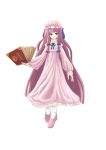  book highres iyokamioto patchouli_knowledge solo touhou 